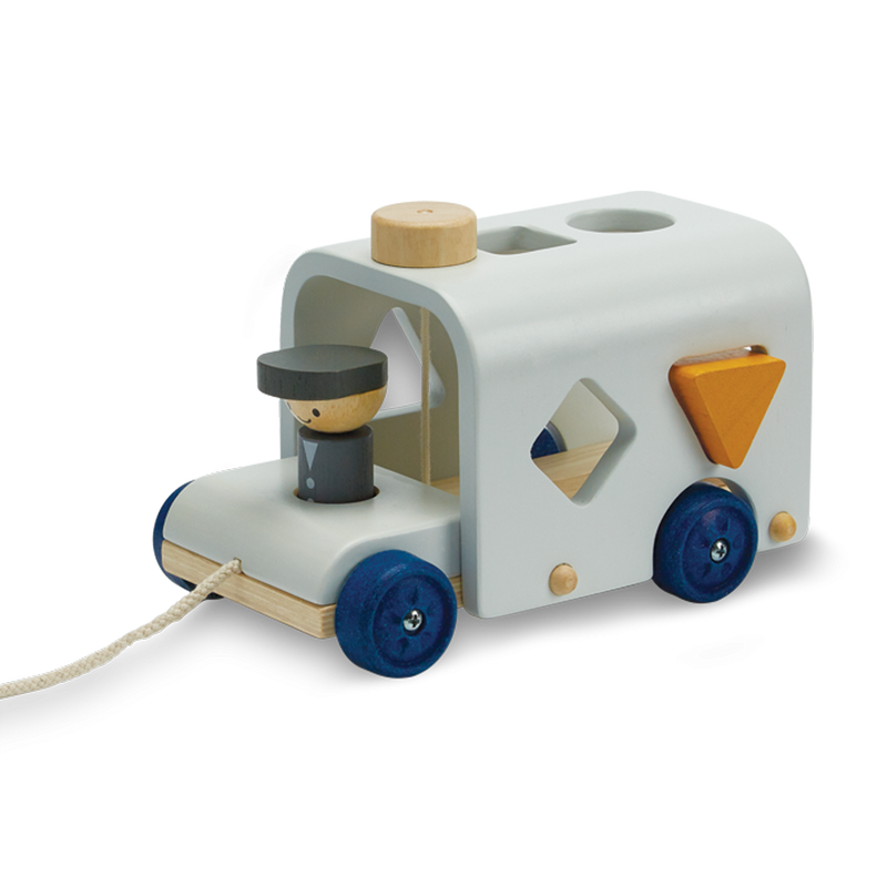 PlanToys - Sorting Bus - Orchard Series
