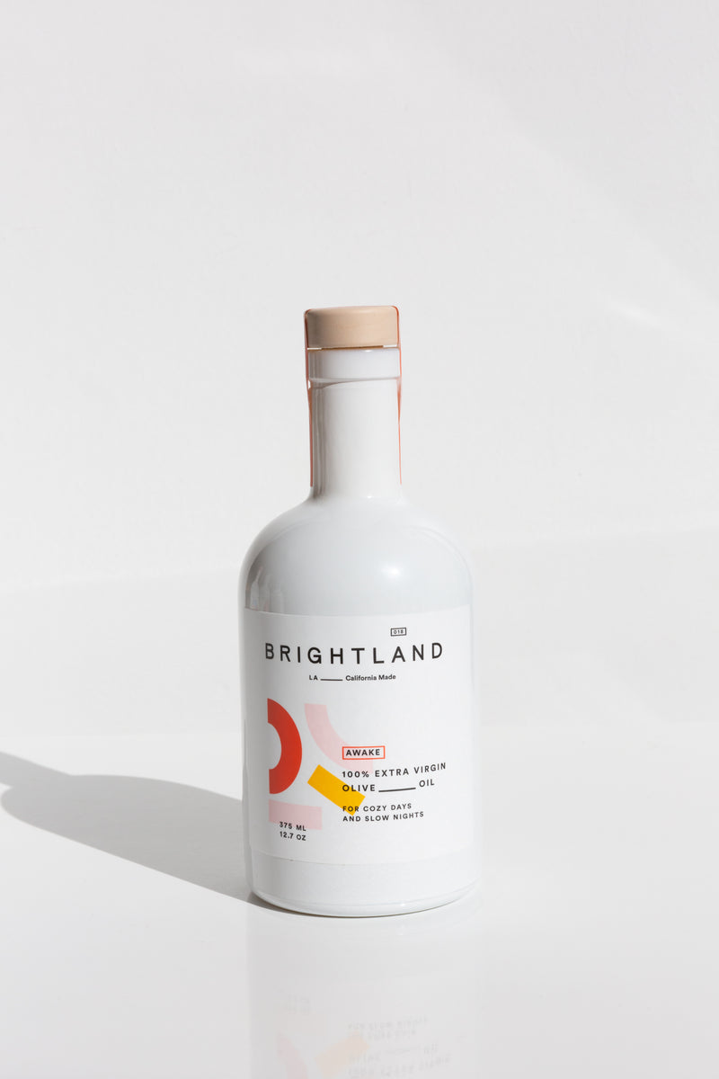 Bottle of Brightland Olive Oil
