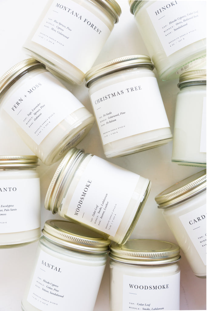 Minimalist Jar Candles – GIA AND THE BLOOMS