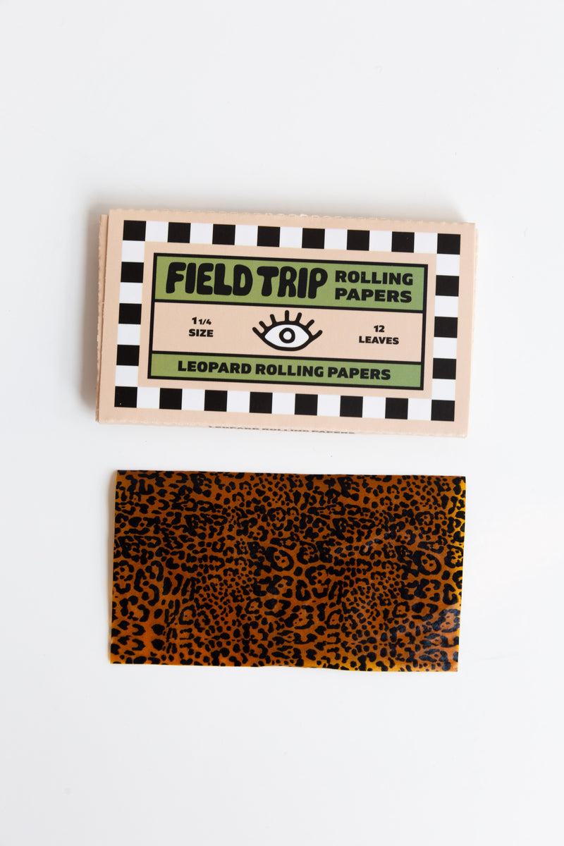 Field Trip Rolling Papers made of 100% organic vegetable-based ink
