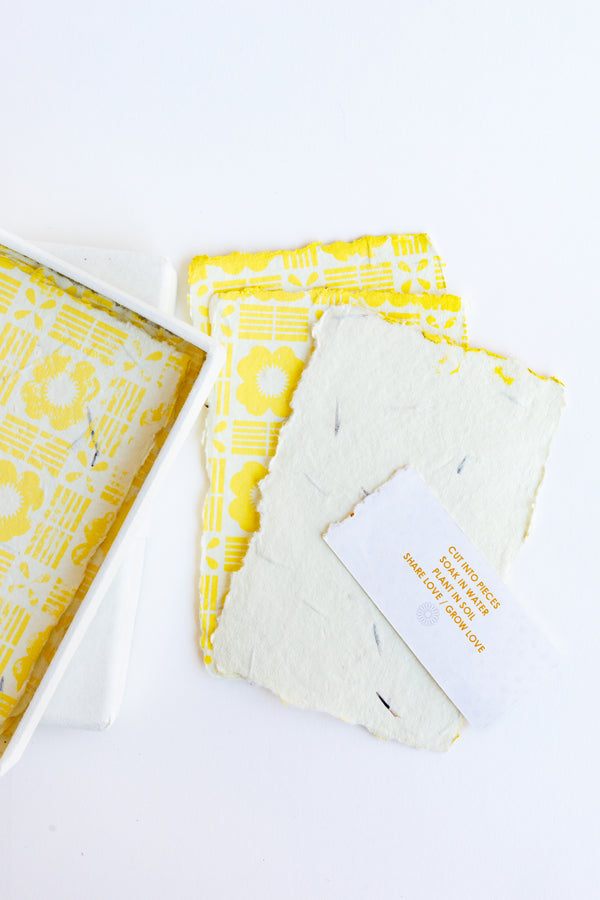 Hataguchi Collective Merigold Seed Postcard Set