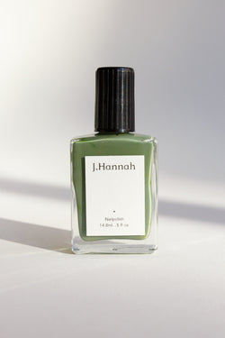A green nail polish by JHannah