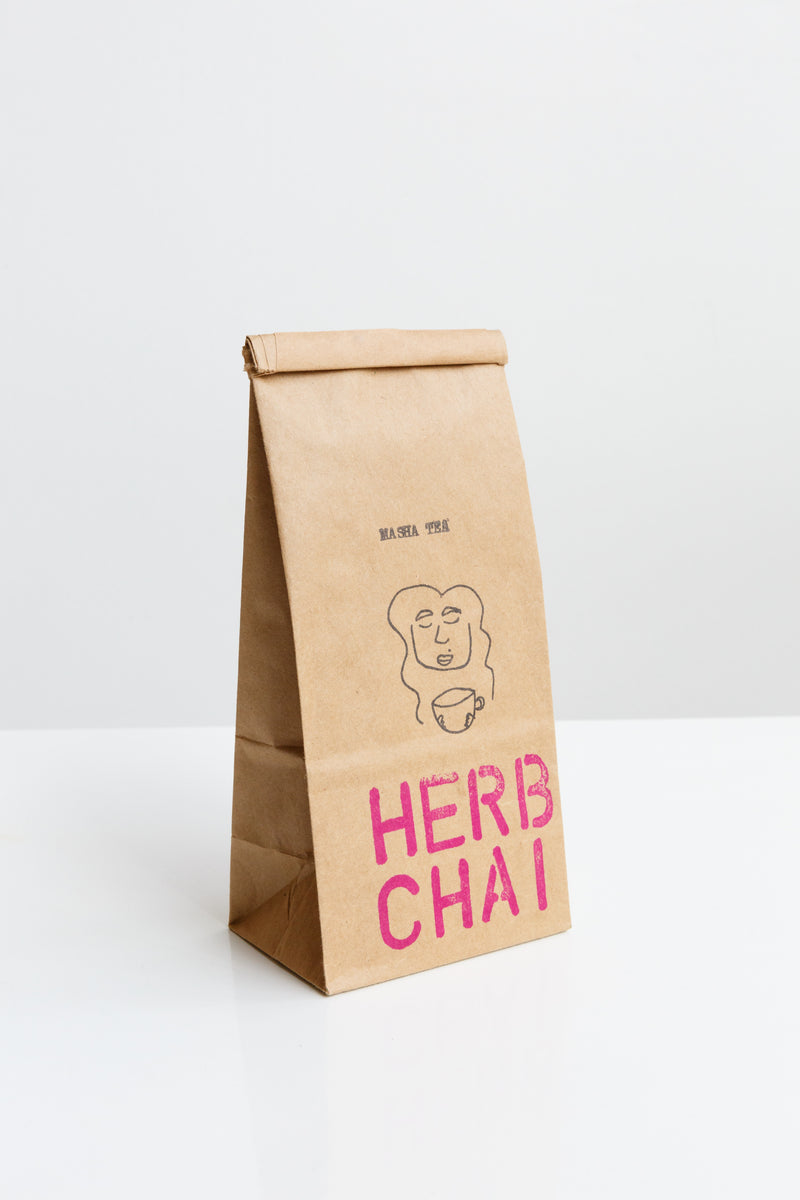 Package of Herb Chai Masha Tea Loose Leaf Tea