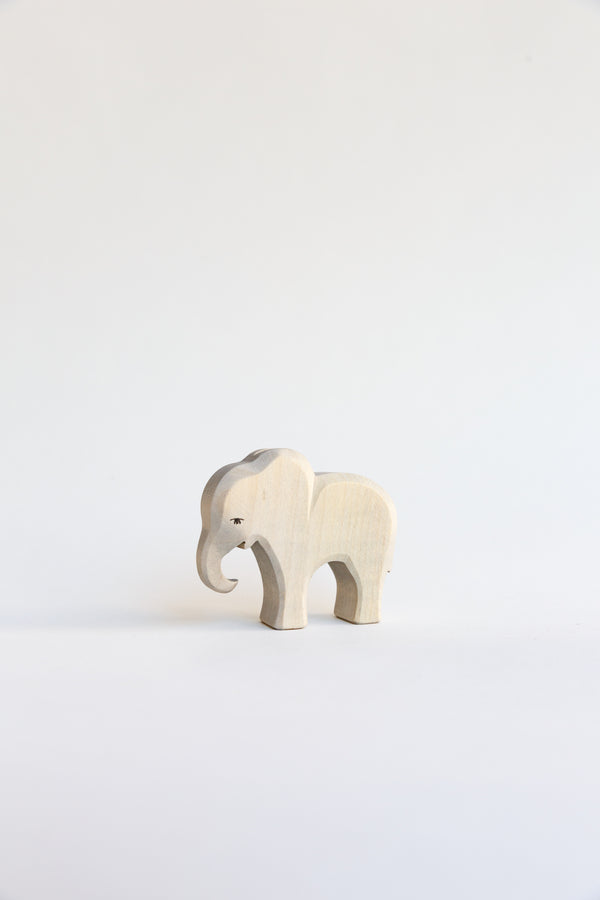 An Ostheimer baby elephant figure children's toy hand-crafted in Germany
