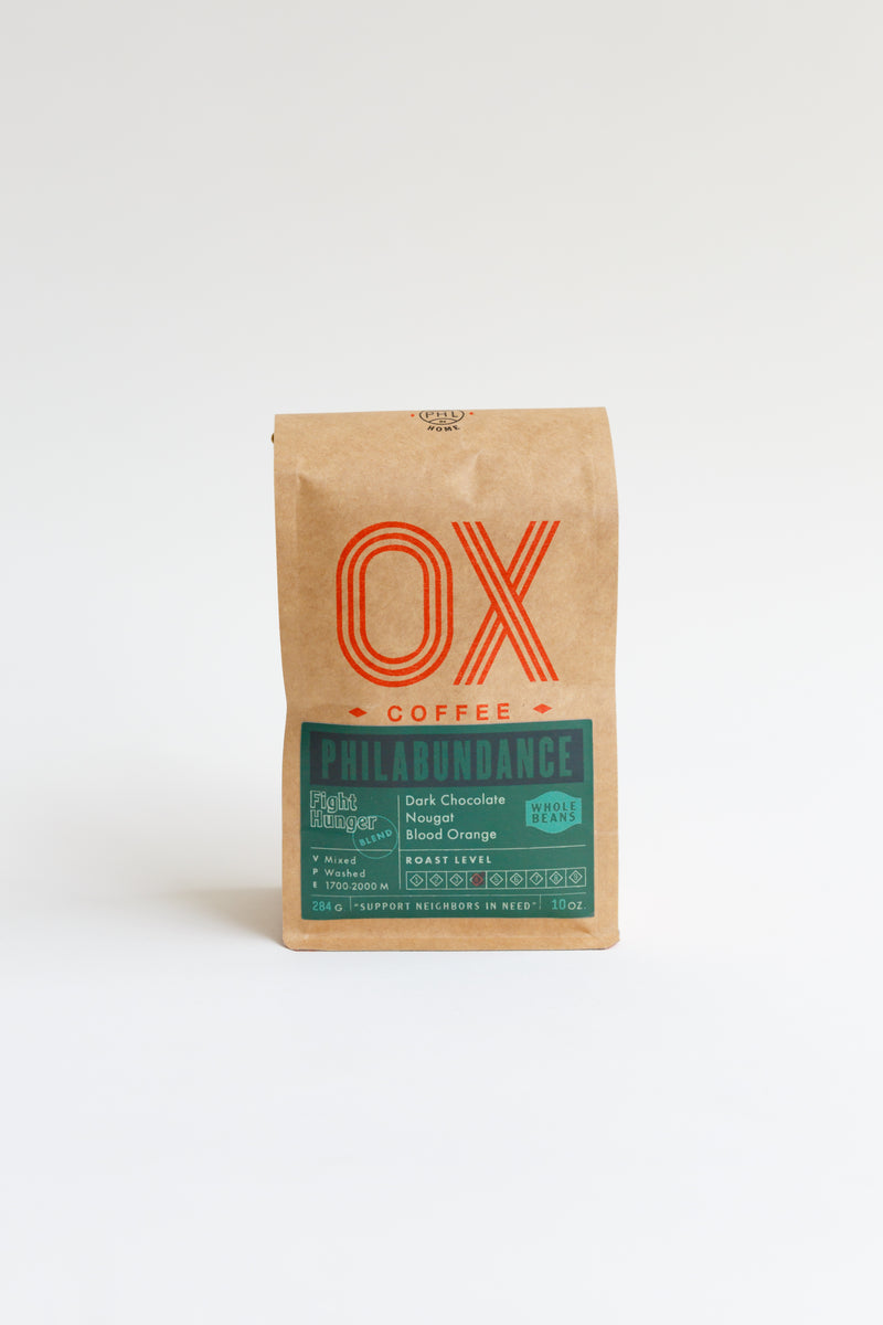 Package of OX Coffee Philabundance 10oz Coffee