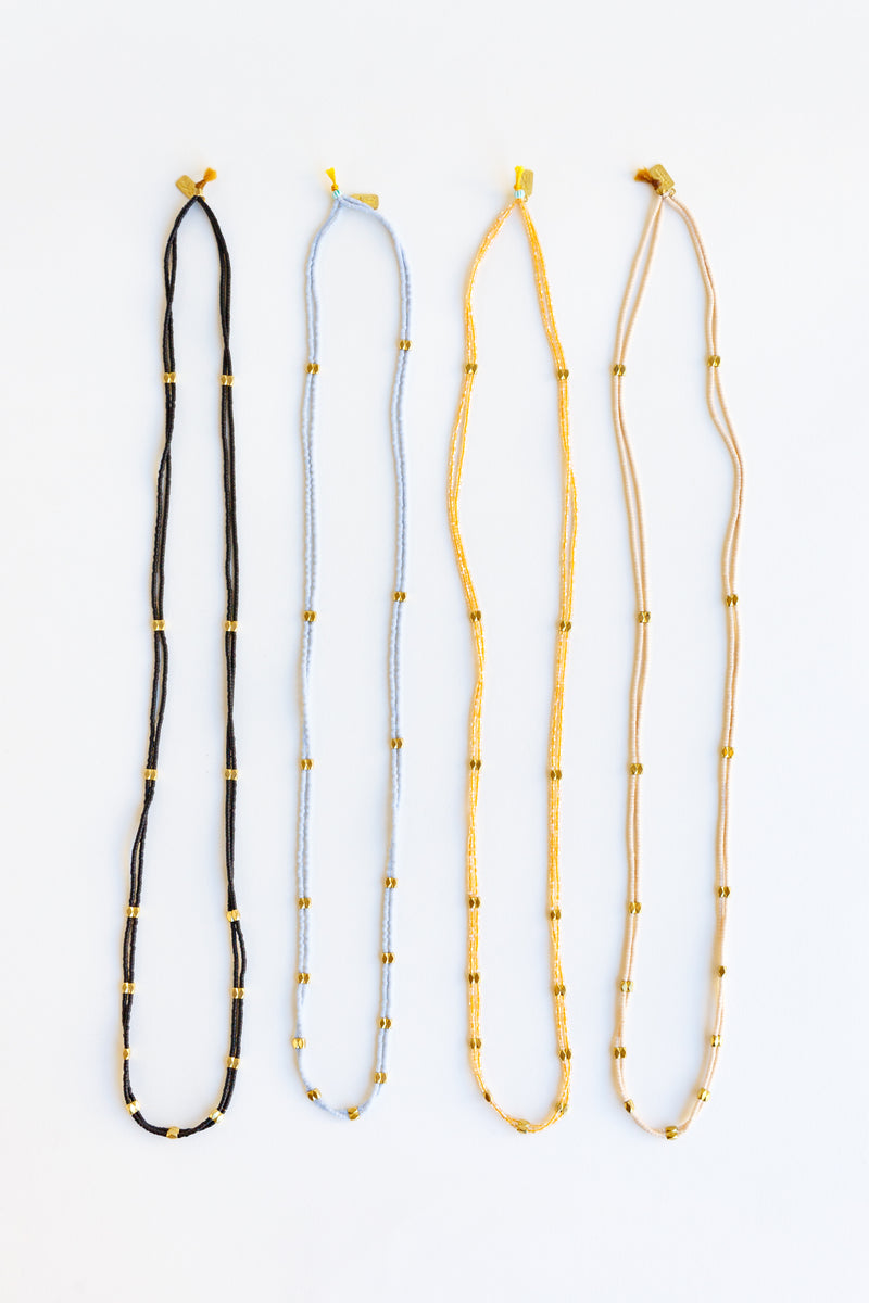 Satomi Double Strand Necklaces