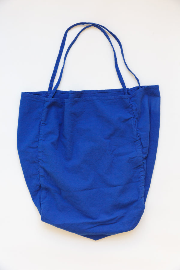 Blue Utility Canvas Tote